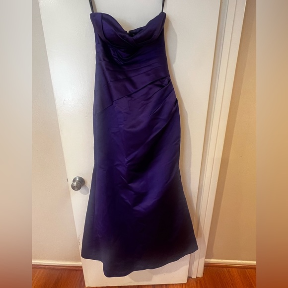 Bill Levkoff Strapless Gown Size 4 - Picture 6 of 10